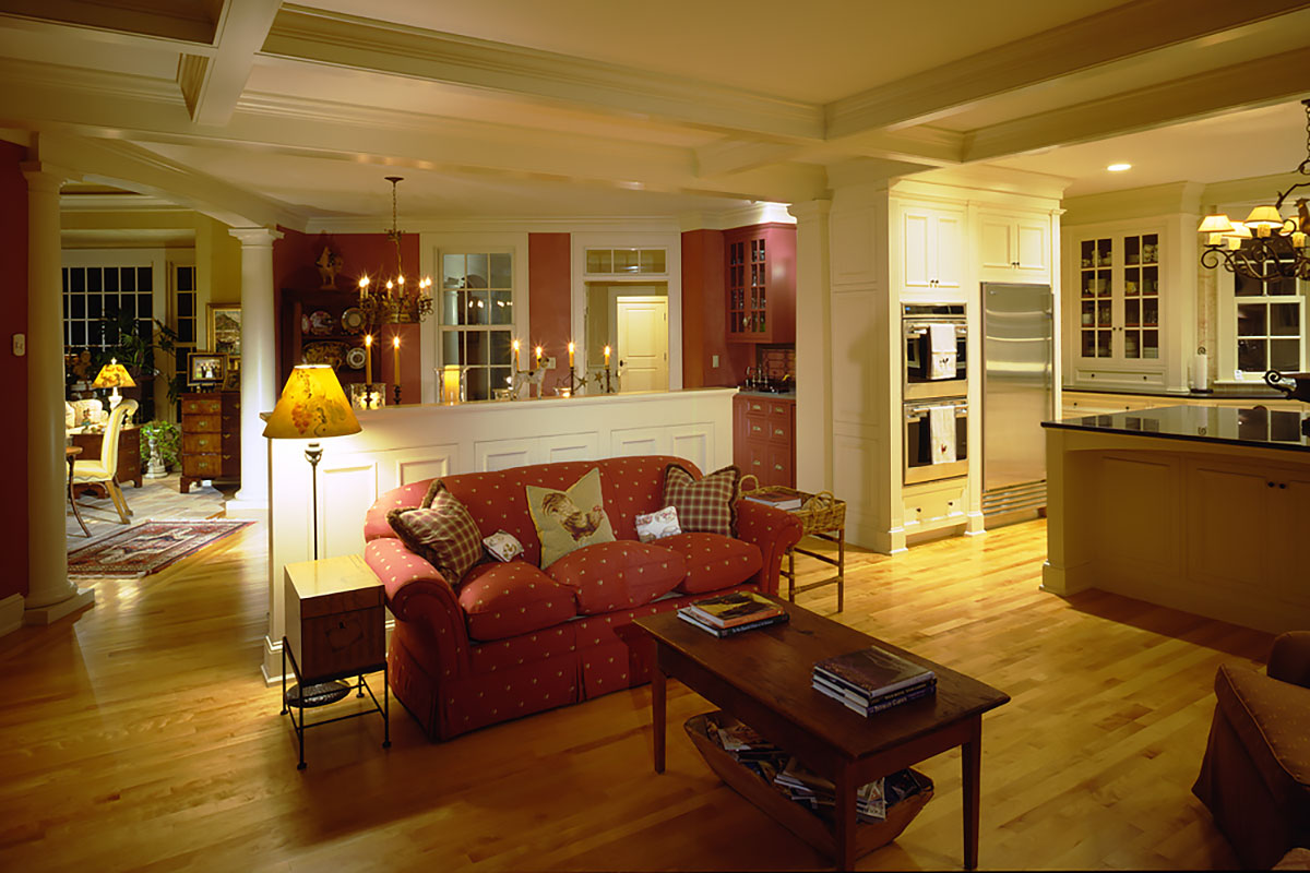 Vermont Architect Living Room