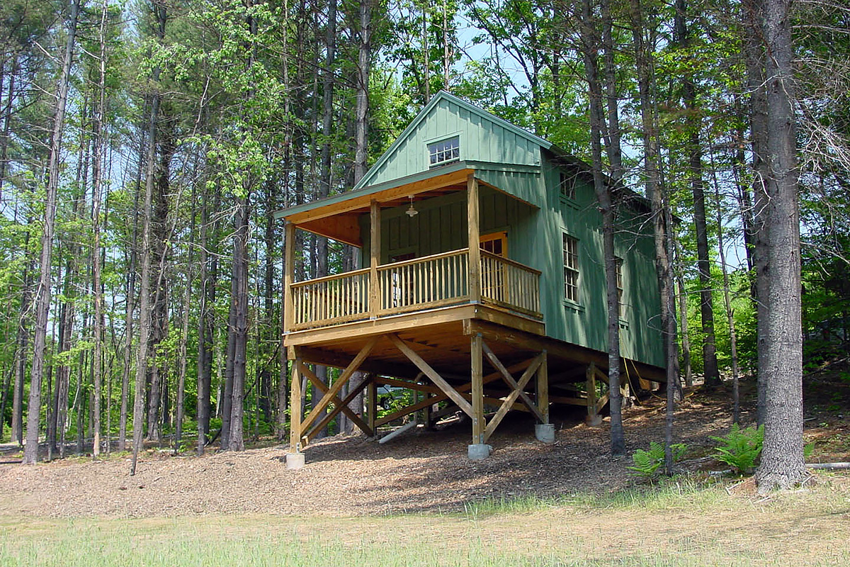 Circle Camp Groton, NH Architect