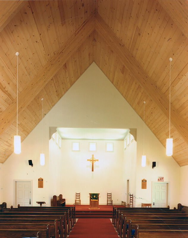 Kearsarge Architect Inside the Church